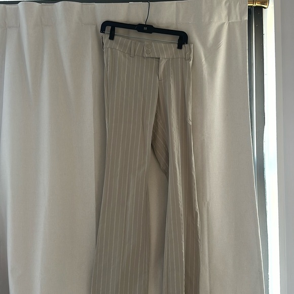 H & M low rise, striped trousers - Picture 1 of 2